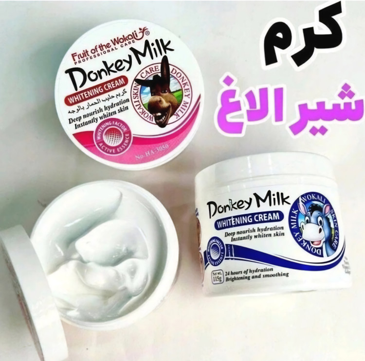 کرم سفید کننده شیر الاغ وکالی(115 گرم)
